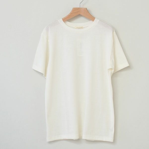 オーガニックコットン 葛和紙天竺メンズ半袖Tシャツ