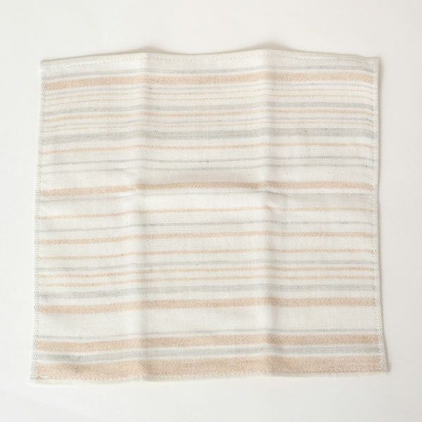 オーガニックコットン 葛和紙ガーゼタオルハンカチ