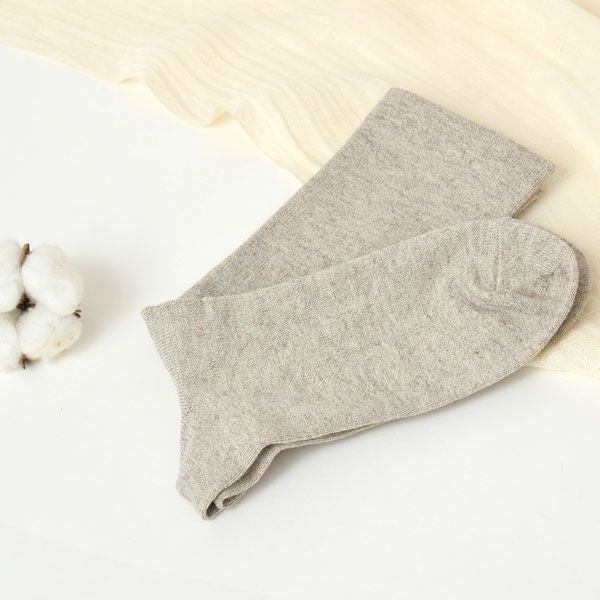 オーガニックコットン 葛和紙&ヤクゴムなしソックス