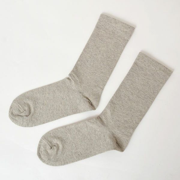 オーガニックコットン 葛和紙&ヤクゴムなしソックス