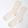 オーガニックコットン 鹿の子編みソックス