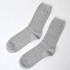 オーガニックコットン 鹿の子編みソックス