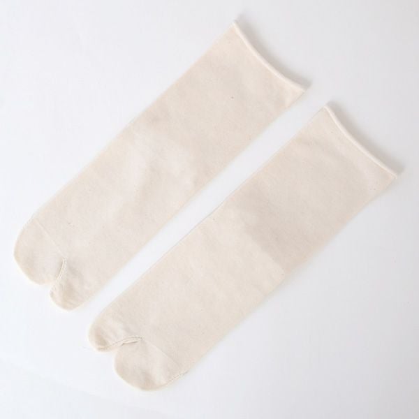 オーガニックコットン ゴムなし足袋型ソックス