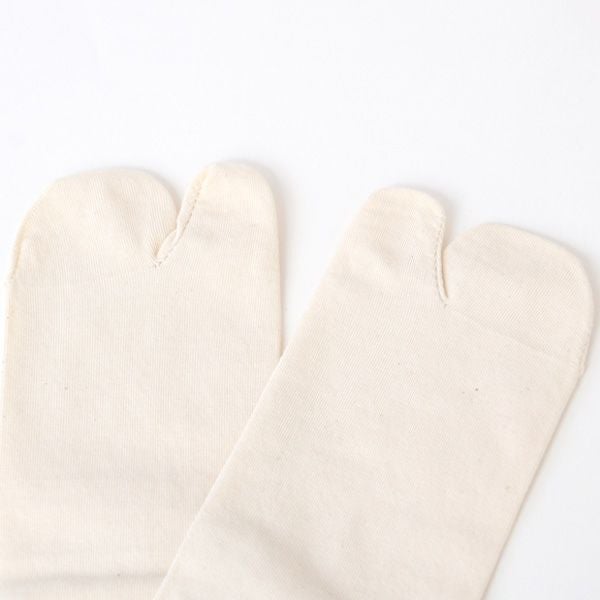 オーガニックコットン ゴムなし足袋型ソックス