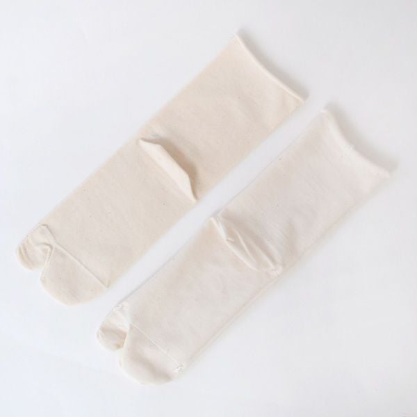 オーガニックコットン ゴムなし足袋型ソックス