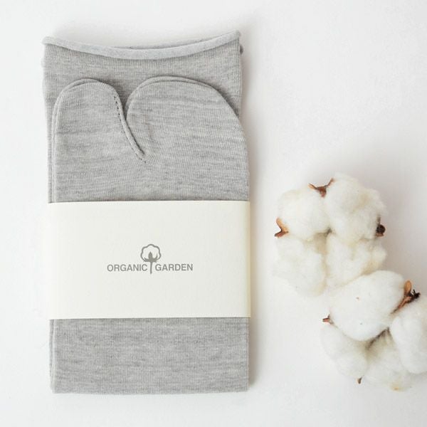 オーガニックコットン ゴムなし足袋型ソックス