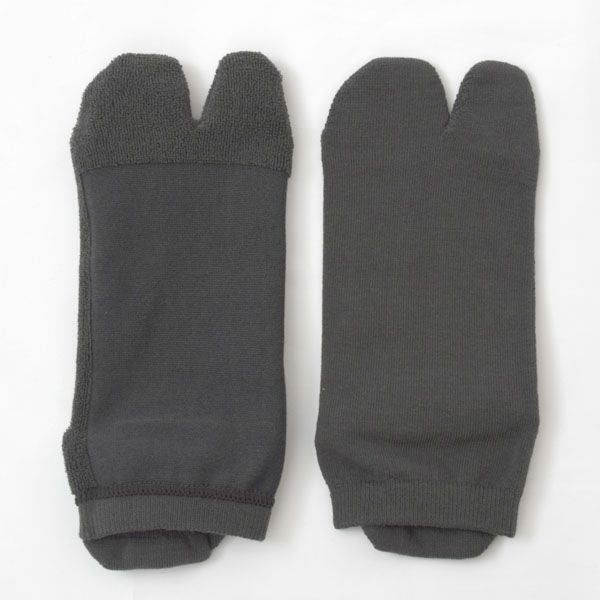 オーガニックコットン 五倍子足袋型パイルソックス