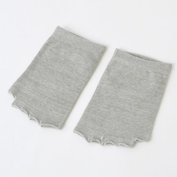 オーガニックコットン 五本指フィンガーレスソックス
