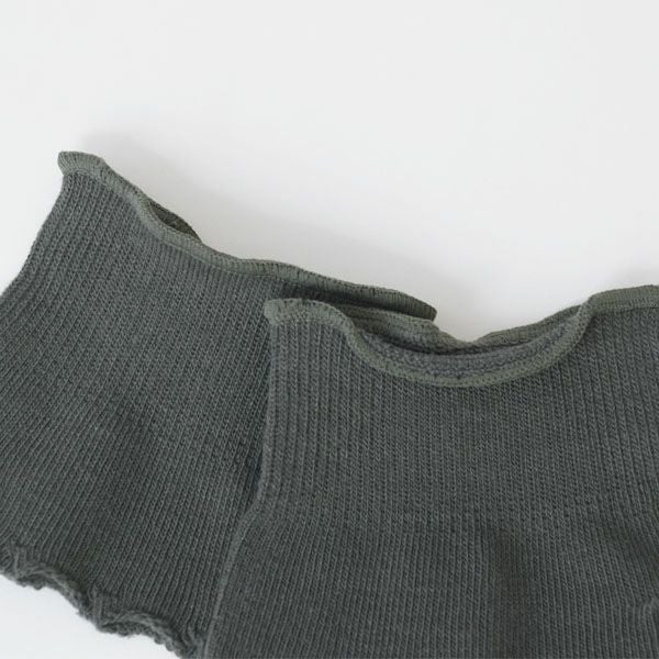 オーガニックコットン 五倍子五本指フィンガーレスパーツソックス