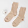 オーガニックコットン キッズ鹿の子編みソックス