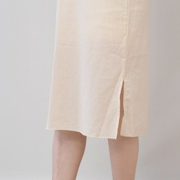 オーガニックコットン シャドウチェックギャザースカート