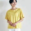 オーガニックコットン 天竺ドルマンスリーブトップ