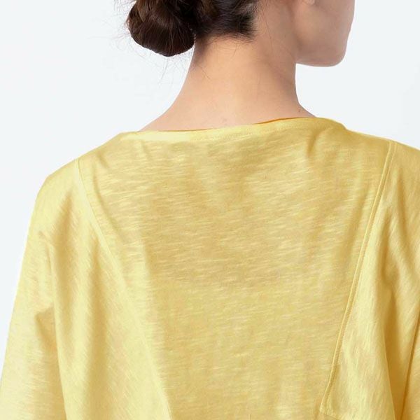 オーガニックコットン 天竺ドルマンスリーブトップ