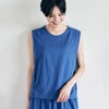 オーガニックコットン 天竺ノースリーブトップ
