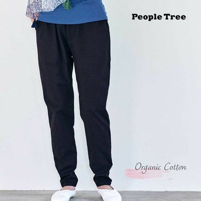 オーガニックコットン ストレッチリラックスパンツ