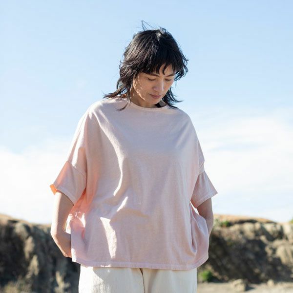 オーガニックコットン クルーネックTシャツ