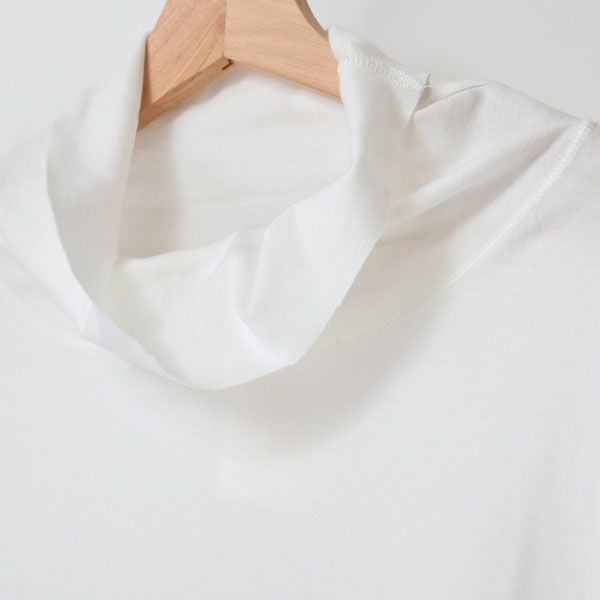 オーガニックコットン ネックフレアーTシャツ