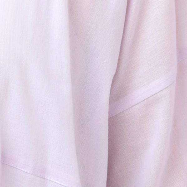 オーガニックコットン Vネックボックスプルオーバーブラウス