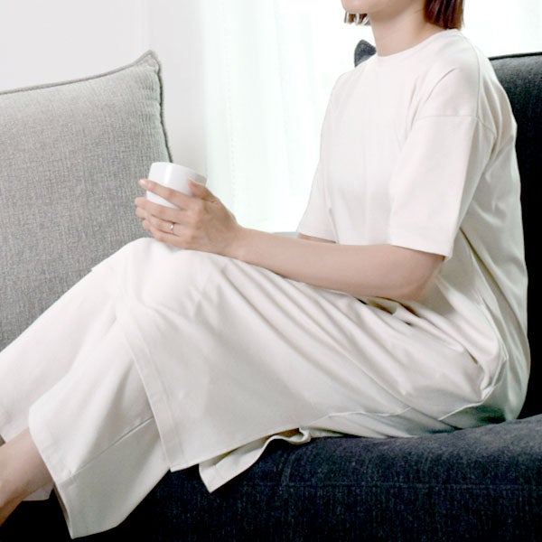 オーガニックコットン お気に入りＴライン ワンピース