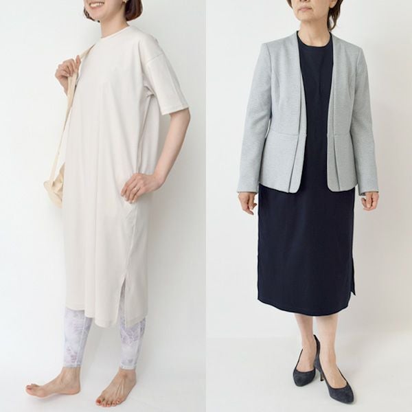 オーガニックコットン お気に入りＴライン ワンピース