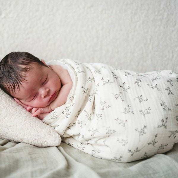 オーガニックコットン テリーおくるみTOQUILLA Print