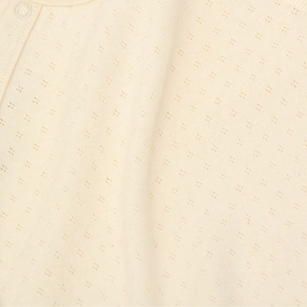 オーガニックコットン 新生児用薄手カバーオール