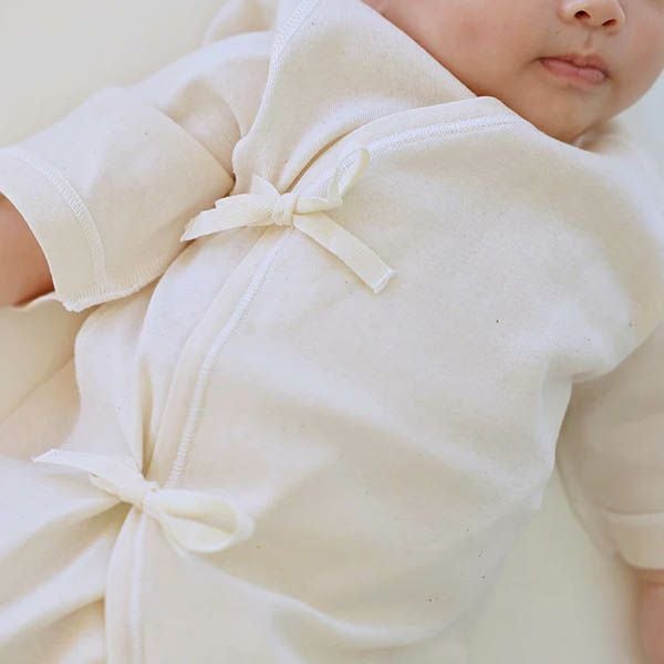 オーガニックコットン フライスコンビ肌着