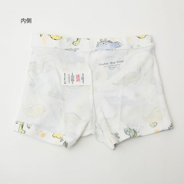 オーガニックコットン キッズボクサーパンツ Dino