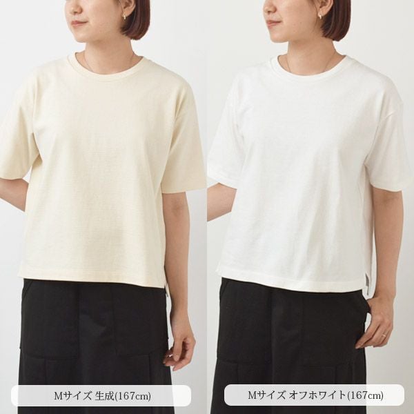 オーガニックコットン レディース コンパクトTシャツ HW10/1