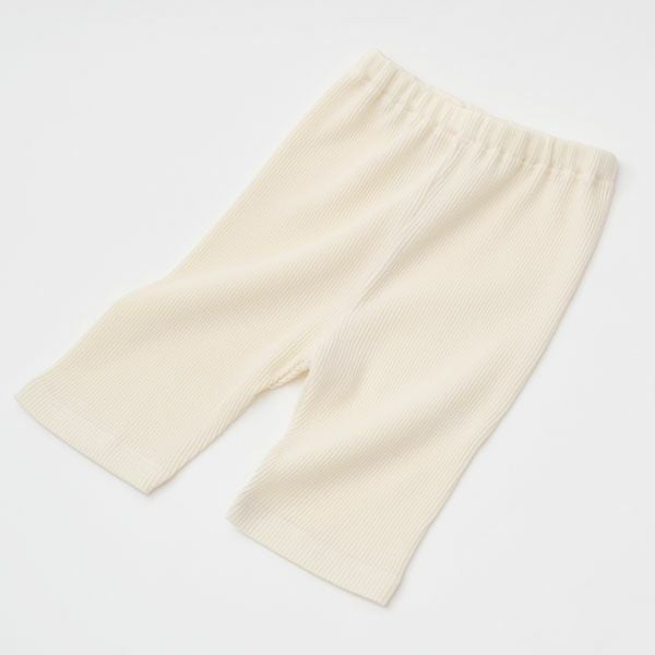 オーガニックコットン キッズワッフル半袖T＆ショートパンツ