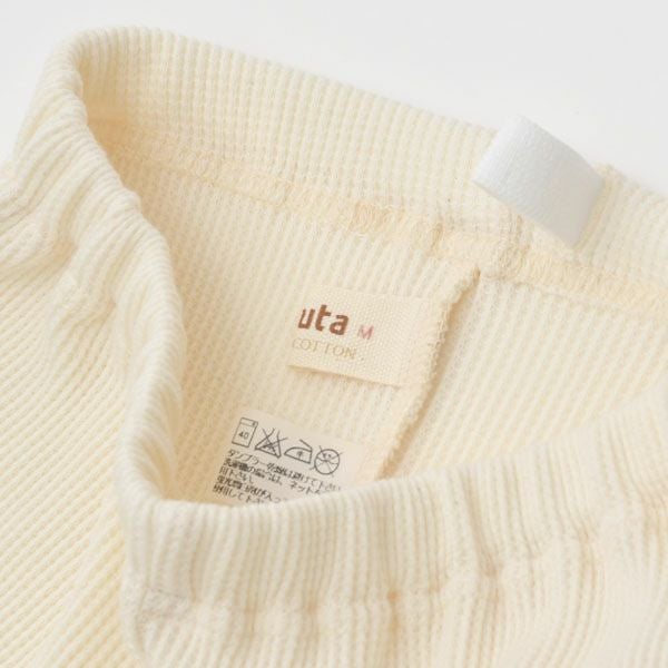 オーガニックコットン キッズワッフル半袖T＆ショートパンツ