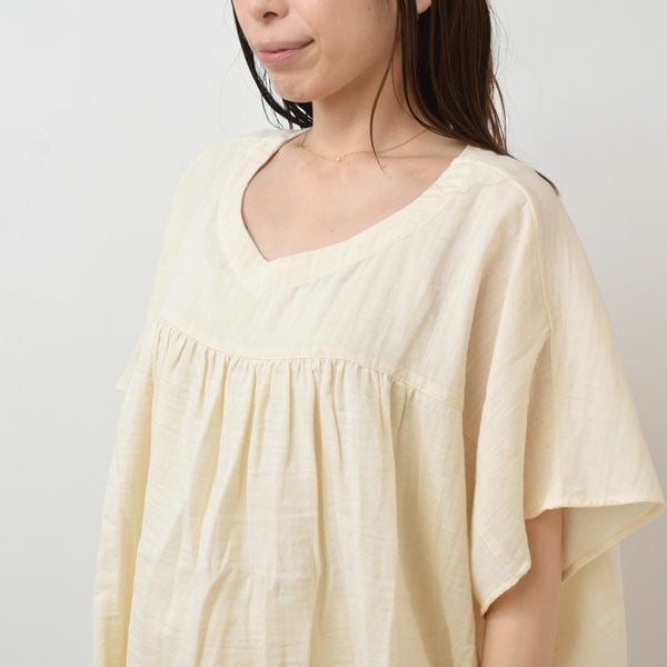 オーガニックコットン 追撚ダブルガーゼパジャマ