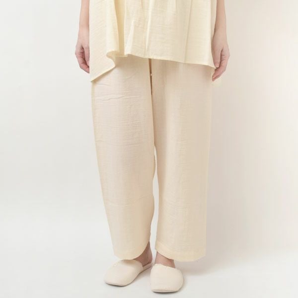 オーガニックコットン 追撚ダブルガーゼパジャマ