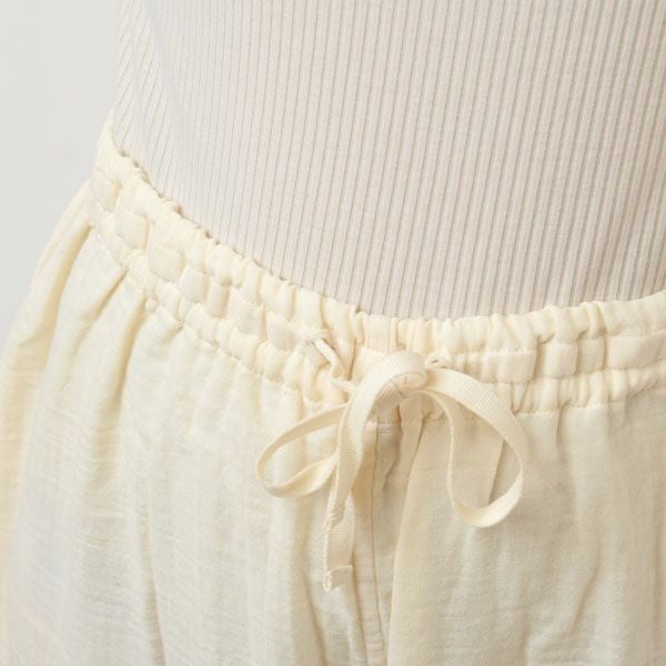 オーガニックコットン 追撚ダブルガーゼパジャマ