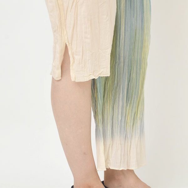 オーガニックコットン waterfallパンツ