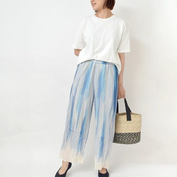 オーガニックコットン waterfallパンツ