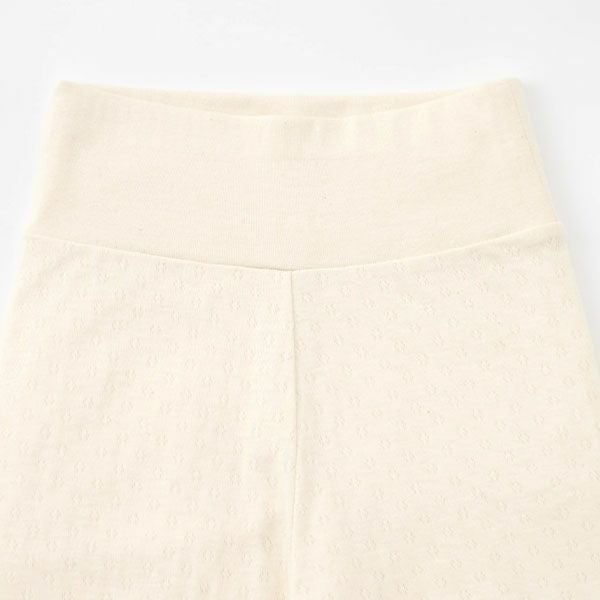 オーガニックコットン ベビーエアニット長袖パジャマ