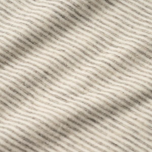 オーガニックコットン&ヤク ベビーエアニットボーダーカバーオール