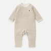オーガニックコットン&ヤク ベビーエアニットボーダーカバーオール