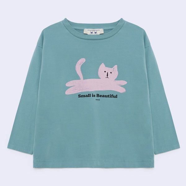 オーガニックコットン キッズＴシャツ(長袖)Cat