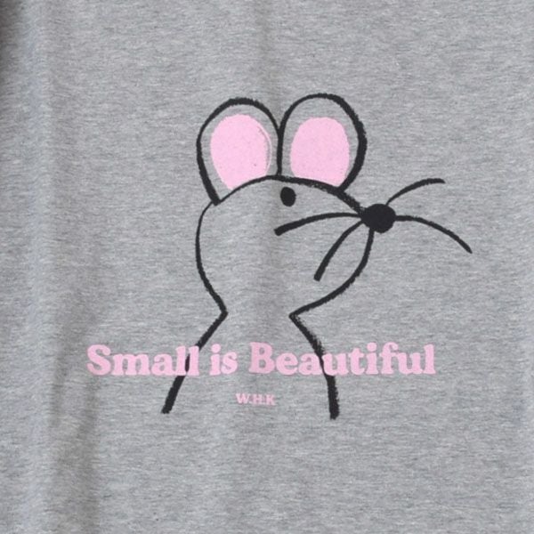 オーガニックコットン キッズＴシャツ(長袖)Mouse