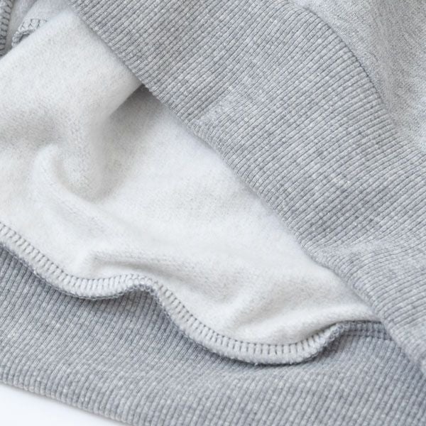 オーガニックコットン キッズスウェットシャツWHK(ゆったり)