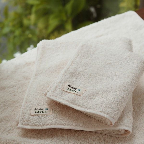 オーガニックコットン 純タオルベイシックバスタオル