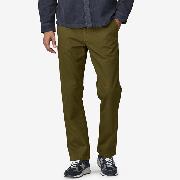 オーガニックコットン メンズ・ツイル・トラベラー・チノ・パンツ