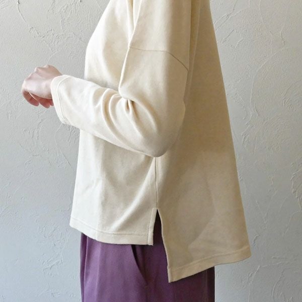 オーガニックコットン オフネックキリカエトップ