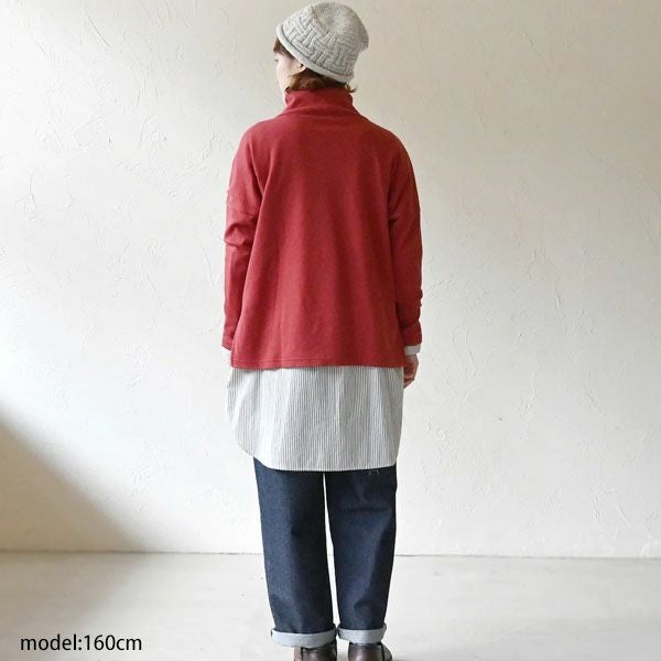 オーガニックコットン オフネックキリカエトップ