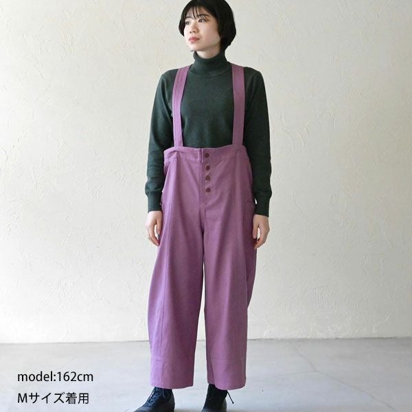 オーガニックコットン ユニセックスリブタートルニットトップ