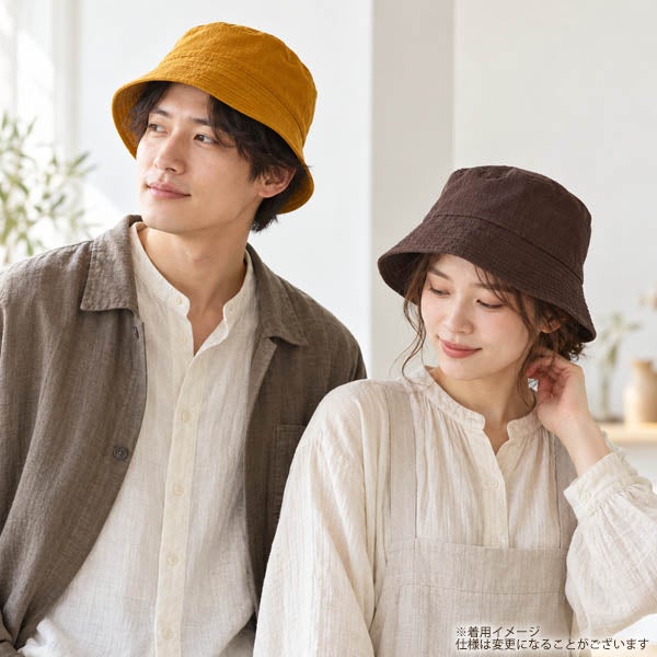 オーガニックコットン ユニセックスコーデュロリバーシブルハット