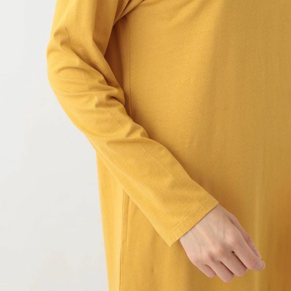 オーガニックコットン 天竺マーメイドワンビース