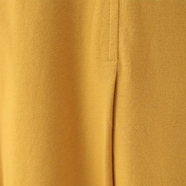 オーガニックコットン 天竺 ミディ スカート